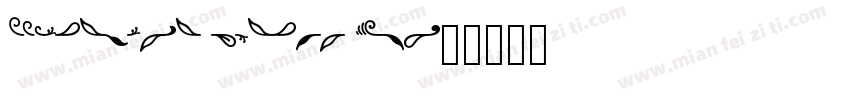Fairwater Script Bol字体转换
